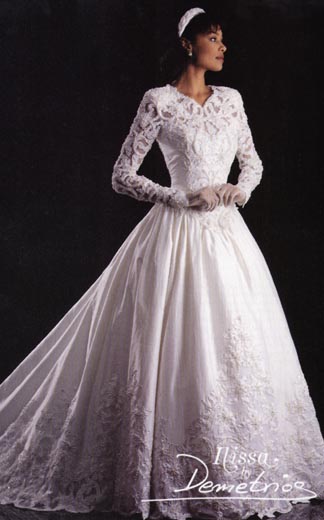 Vintage Ilissa Demetrios Wedding Dresses